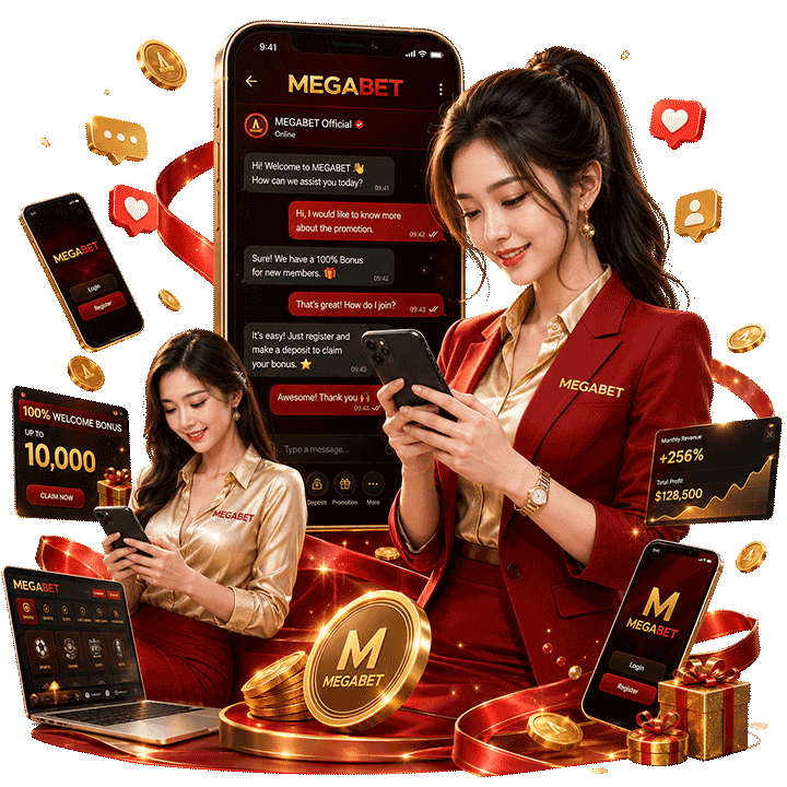 สามารถติดต่อเราผ่าน MEGABET