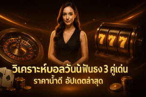 วิเคราะห์บอลวันนี้ ฟันธง