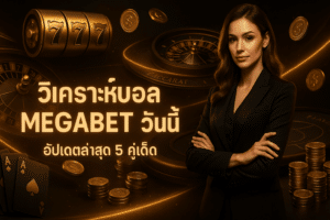 วิเคราะห์บอล MEGABET วันนี้